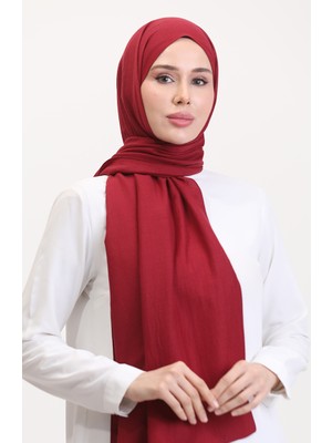 Cotton Caz Şal 70257-17 Bordo