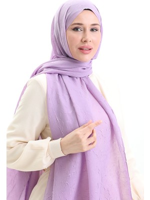 Bambu Şal 70281-07 Lila