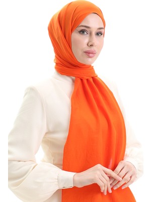 Pamuklu Soft Şal 70283-26 Turuncu
