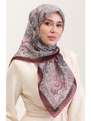 Kehribar Eşarp 70290-06 Bordo