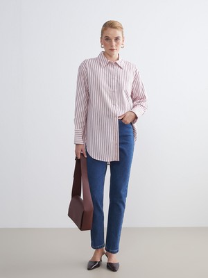 Lc Waikiki Yeni Sezon Mom Fit Kadın Jean Pantolon