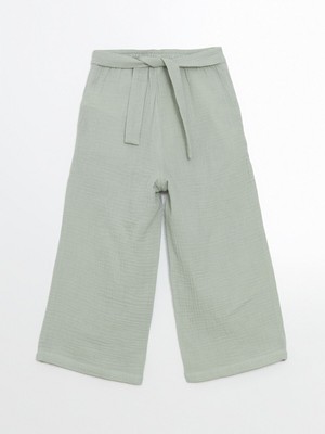 Lc Waikiki Yeni Sezon Beli Lastikli Kız Çocuk Kapri