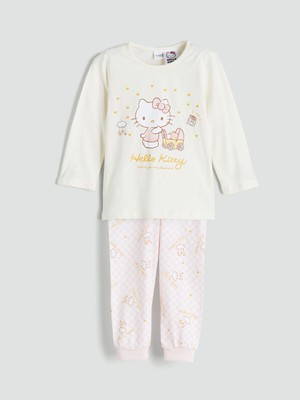 Lc Waikiki Yeni Sezon Hello Kitty Baskılı Kız Çocuk Pijama Takım