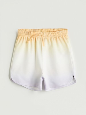 Lc Waikiki Yeni Sezon Beli Lastikli Kız Çocuk Şort