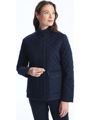 Lc Waikiki Yeni Sezon Dik Yaka Kapitone Kadın Şişme Mont