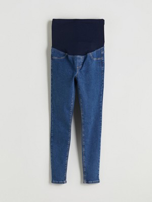 Lc Waikiki Yeni Sezon Karın Panelli Slim Mom Kadın Jean Pantolon