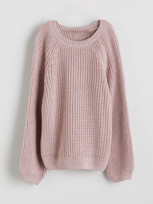 Lc Waikiki Yeni Sezon Bisiklet Yaka Kız Çocuk Triko Kazak