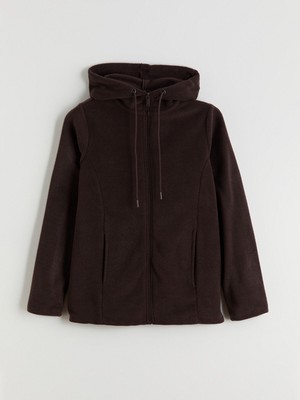 Lc Waikiki Yeni Sezon Kapüşonlu Kadın Fermuarlı Sweatshirt