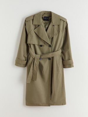 Lc Waikiki Yeni Sezon Ceket Yaka Kadın Trençkot