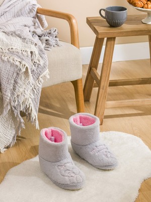 Lc Waikiki Yeni Sezon Pelüş Kadın Ev Botu Panduf