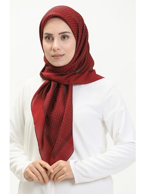 Prenses Eşarp 70232-13 Bordo