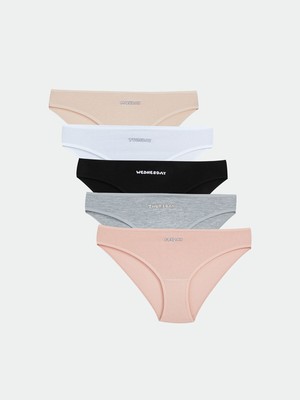 Lc Waikiki Yeni Sezon Baskılı Bikini Külot 5'li
