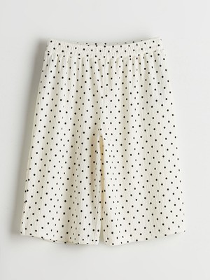 Lc Waikiki Yeni Sezon Beli Lastikli Puantiyeli Kız Çocuk Şort