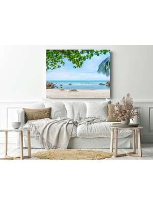 Deniz Manzarası 64 -Ahşap Mdf Tablo