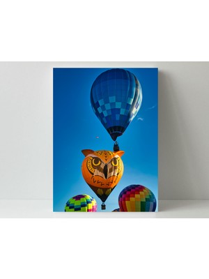 Balon Manzarası 38 -Ahşap Mdf Tablo
