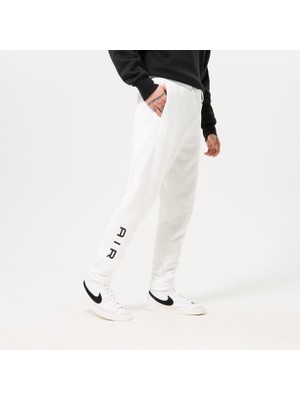 Nike Sportswear Air Erkek Beyaz Eşofman Altı -%100 Pamuk Rahat Kesim - DQ4202-100