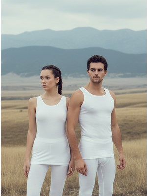 Blackspade Vücuda Oturan Içlik Unisex Termal Atlet– Siyah / Beyaz, Isı Koruyucu İÇLIK-9260