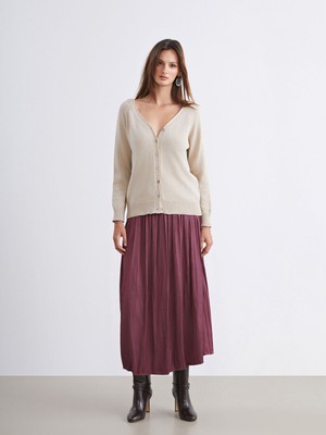 Lc Waikiki Yeni Sezon V Yaka Kadın Triko Hırka