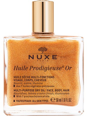 Huile Prodigieuse Or Altın Parıltılı Kuru Yağ 50 ml
