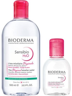 Sensibio H2O 500ML + Sensibio H20 100 ml Set
