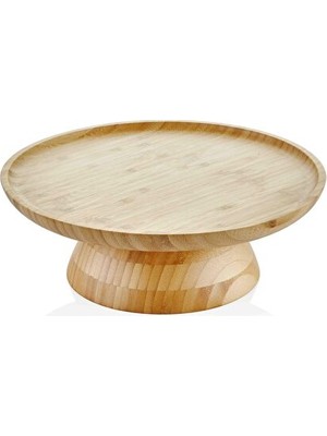 Natura Bambu Ayaklı Servis 28X10 cm
