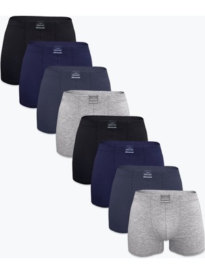 Malabadi Erkek 8'li Premium Collection Modal Boxer 8M251