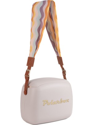 Prinkstyle Ondas Classic Deri Kayışlı Perla Gold Soğuk ve Sıcak Tutucu Yemek Çantası 6 Lt