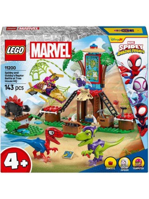 Marvel Spidey ve Gobby'nin Raptor Savaşı Yapı Oyuncağı 11200