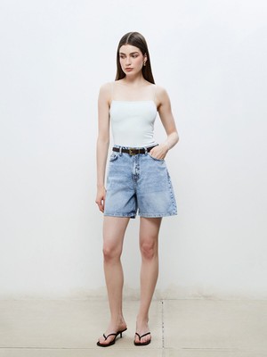 Lc Waikiki Yeni Sezon Loose Fit Kadın Jean Şort