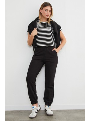 Beli Bağlamalı Jogger Eşofman Altı