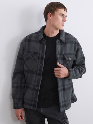 Lc Waikiki Yeni Sezon Rahat Kalıp Ekose Erkek Gömlek Ceket