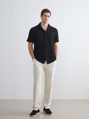 Lc Waikiki Yeni Sezon Standart Kalıp Keten Erkek Pantolon