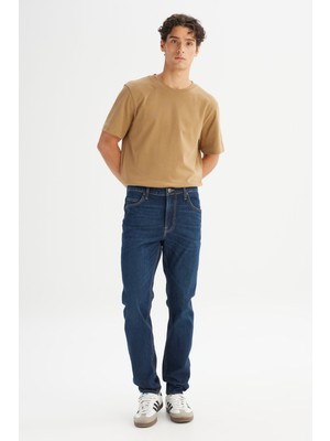 Pamuklu Slim Fit Dar Kesim Denim Jean Kot Pantolon