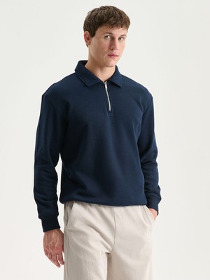 Lc Waikiki Yeni Sezon Polo Yaka Erkek Sweatshirt