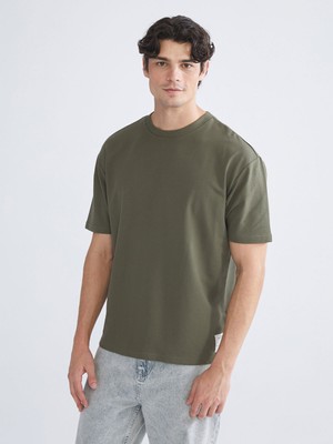 Lc Waikiki Yeni Sezon Bisiklet Yaka Kısa Kollu Erkek Sweatshirt