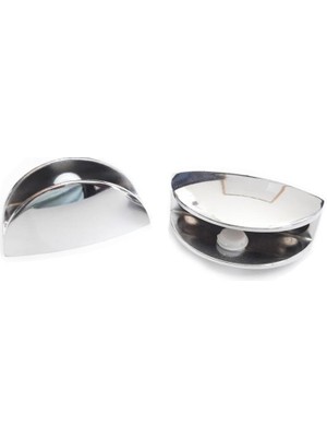 Oval Krom Etejer Camı Tutucu Takımı