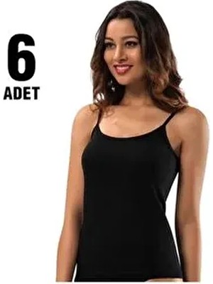 Bayan Ip Askılı Atlet 6lı