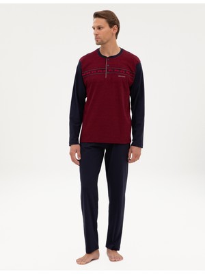 Pierre Cardin Erkek Bordo Pijama Takımı 50322651-900