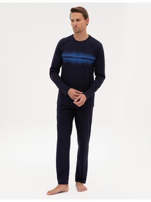 Pierre Cardin Erkek Lacivert Pijama Takımı 50322634-200