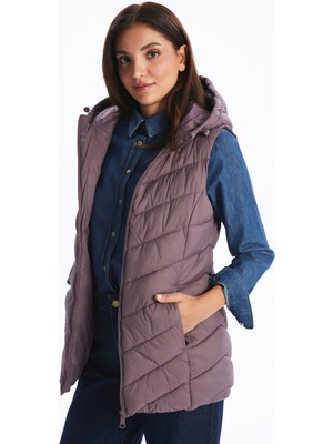 Lc Waikiki Yeni Sezon Kapüşonlu Kadın Şişme Yelek