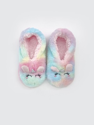 Lc Waikiki Yeni Sezon Kaydırmaz Tabanlı Kız Çocuk Ev Çorabı