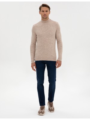 Pierre Cardin Erkek Lacivert Slim Fit Jean Pantolon 50315281-VR033