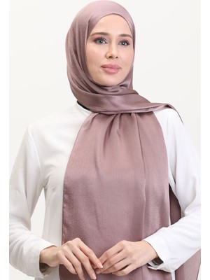 Jan Jan Şifon Şal 70239-33 Koyu Lila