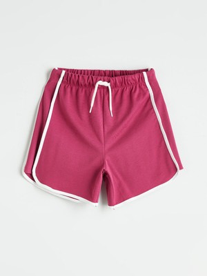 Lc Waikiki Yeni Sezon Beli Lastikli Kız Çocuk Şort