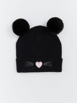 Lc Waikiki Yeni Sezon Kalp Nakışlı Kız Çocuk Bere