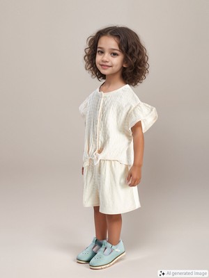 Lc Waikiki Yeni Sezon Beli Lastikli Basic Kız Bebek Şort