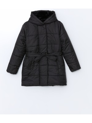 Lc Waikiki Yeni Sezon Kapüşonlu Kız Çocuk Şişme Mont