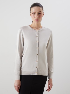 Lc Waikiki Yeni Sezon Bisiklet Yaka Kadın Triko Hırka