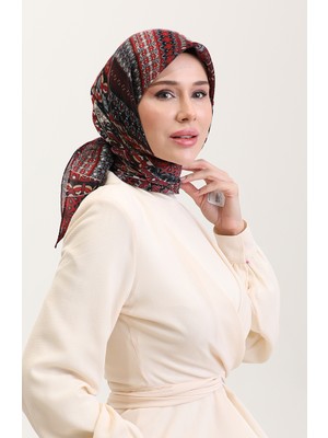 Kehribar Eşarp 70291-04 Bordo