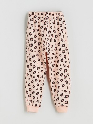 Lc Waikiki Yeni Sezon Leopar Desenli Kız Çocuk Pijama Alt